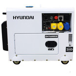 红山街道现代DHY6000SE 6.5kVA柴油发电机