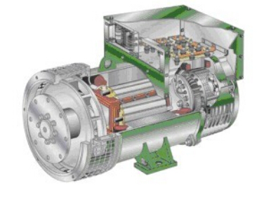 红山街道发电机内部结构图